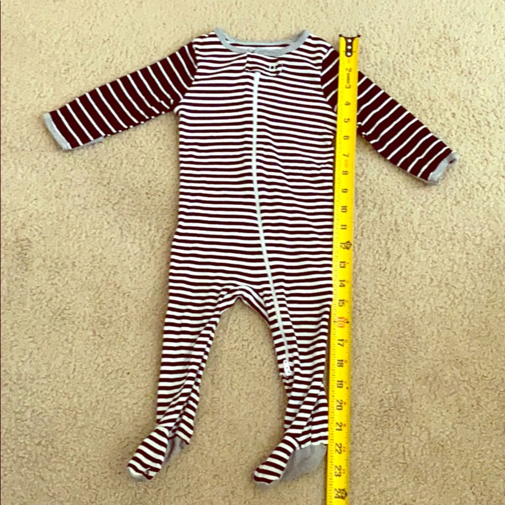 Black & White Striped Onesie